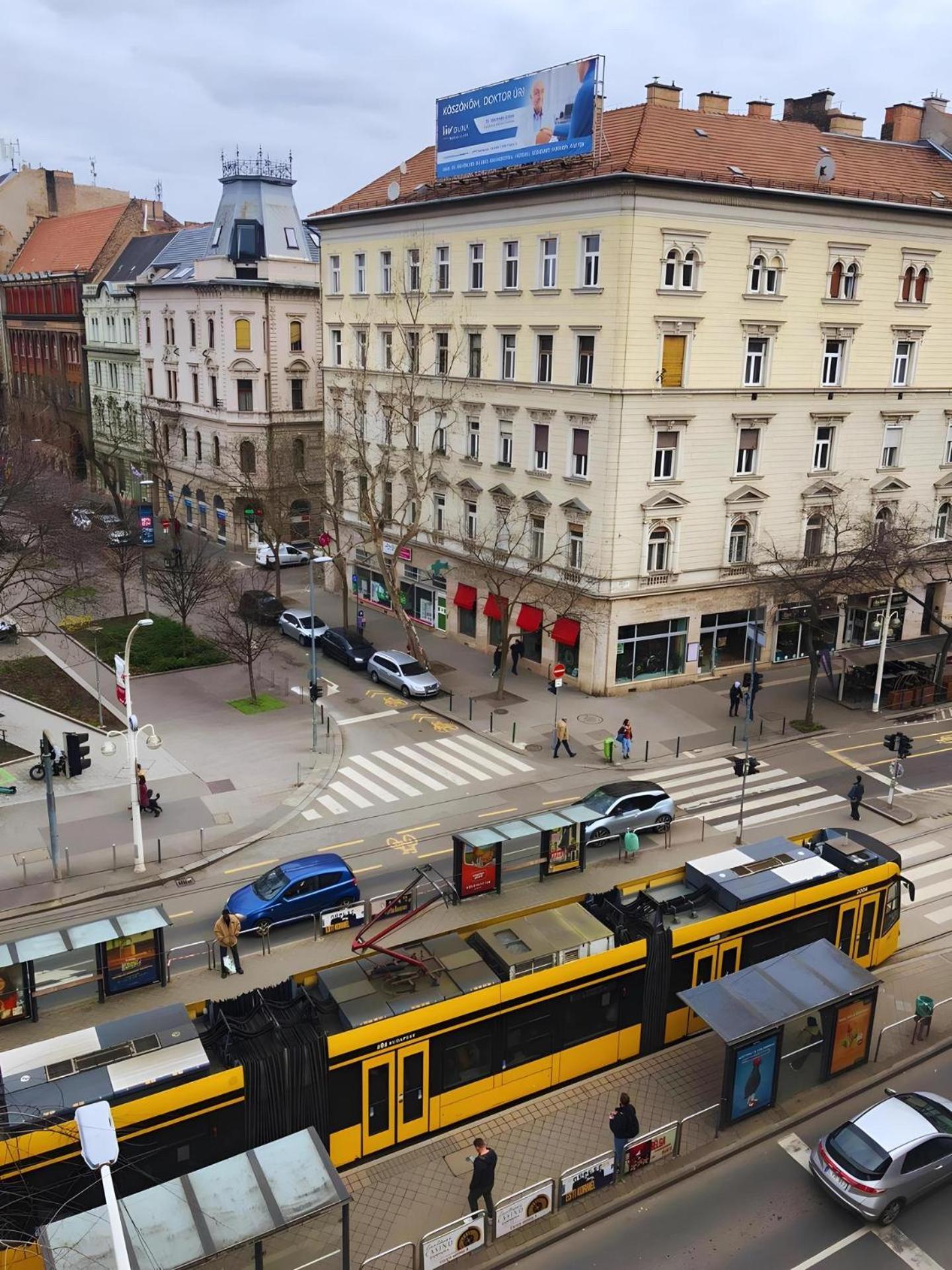 Saffron Apartment City Center Panorama Balcony Budapest Exterior photo